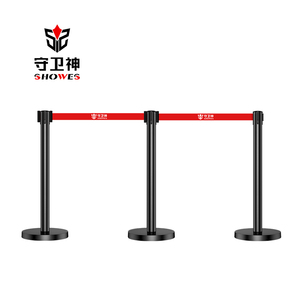เสา stanchion สำหรับคิวสแตนเลสสีทองสีเงินสีดำพับเก็บได้ - Product Image 2