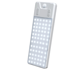 现代室内厨房超薄 LED 灯带 USB 充电式 ABS 智能柜，带应用程序控制，白色，带运动传感器 - Product Image 1