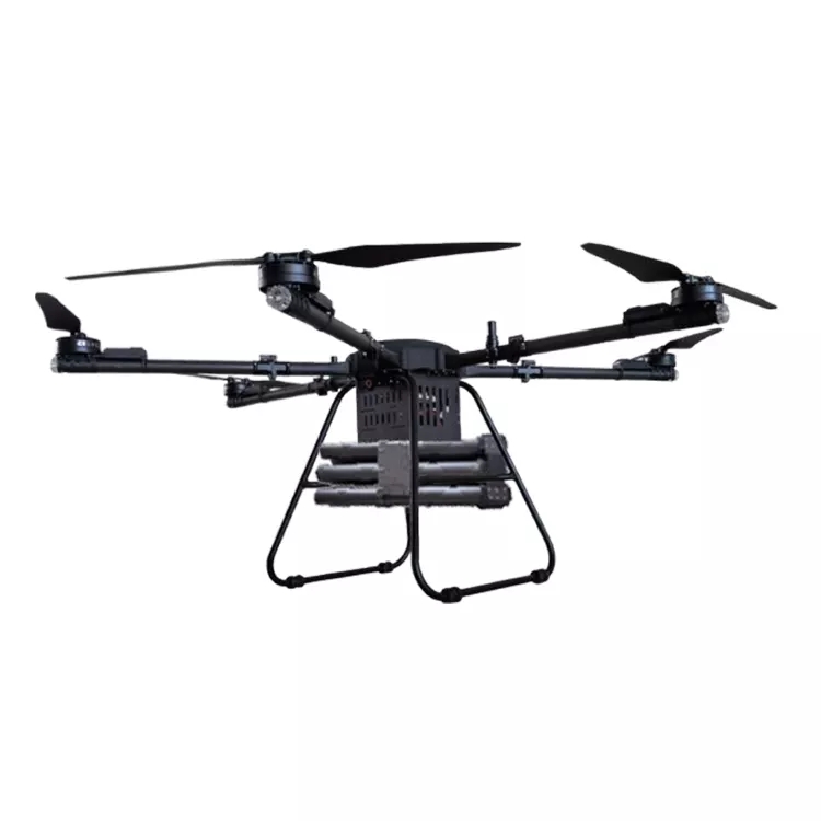 Противопожарный Дрон с термотрубкой, Дрон с пожарной бомбой, Дальняя доставка, БПЛА для экстренного спасения, самолета, октокоптера, Дрон