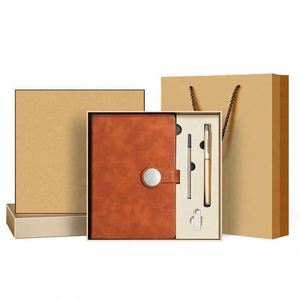 Ensemble d'affaires pour entreprises le plus vendu, comprenant une clé USB, un stylo en métal et un carnet dans un coffret cadeau élégant - Product Image 3