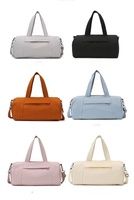 Sacs de voyage multifonctionnels à grande capacité en nylon avec poche pour chaussures, décontractés, souples, pour l'extérieur, pour les voyages d'été, les week-ends