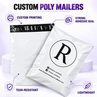 Pochettes d'expédition en plastique premium, personnalisables, résistantes aux déchirures, pour la livraison de commandes en détail