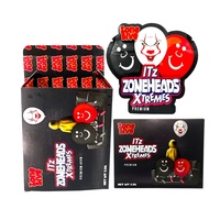 Impression personnalisée 8e 3.5g Boîte d'emballage Cookie Candy Forme spéciale Ziplock Odeur Preuve Cali Pack Die Cut Mylar Sac avec coffret