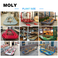 Banc de réparation de carrosserie automobile MOLISPEED, machine de châssis auto en tôle de manganèse, certifiée CE/ISO-9001, hauteur de plateforme 520 mm