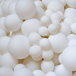 Palloncini in Lattice Bianco Opaco da 5, 10, 12, 18, 36 Pollici per Decorazioni di Matrimoni, Feste di Compleanno, Palloncini ad Elio, Forme Artistiche, Natale - Product Image 5