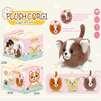 Jouet en peluche intelligent pour chien, en coton PP, avec réponse vocale, pour anniversaire, vente en gros