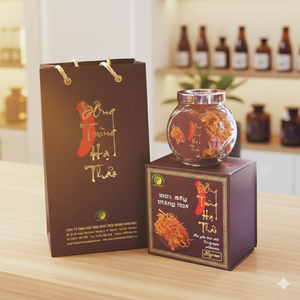 ถั่งเช่าอบแห้งคุณภาพสูง 40 กรัม เห็ดสมุนไพรพรีเมียมเพื่อสุขภาพประจำวันจากเวียดนาม - Product Image 1