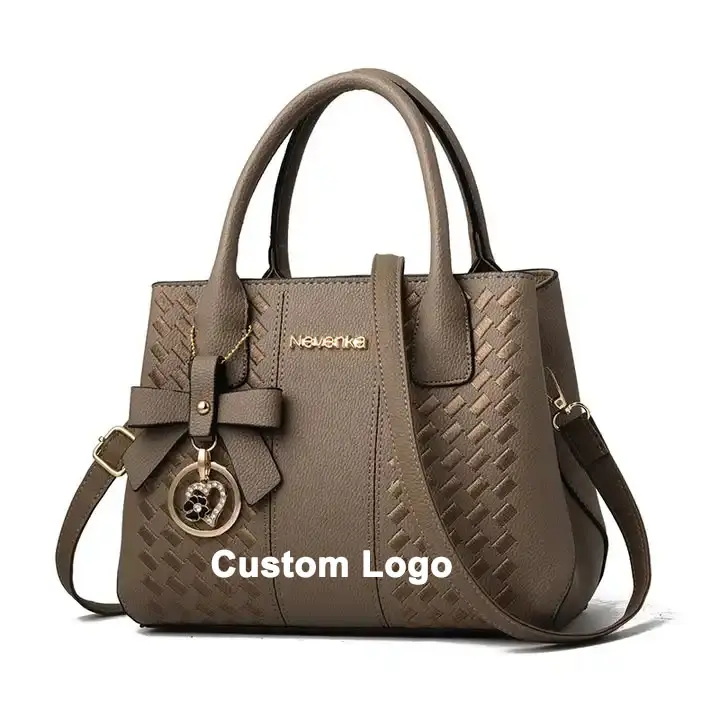 2023 hot selling PU leather handbags customized logo ladies fashion shoulder luxury bags women purse and handbags