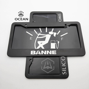 Nhà Máy Tùy Chỉnh Quà Tặng Sáng Tạo Xe Tấm Chủ Giấy Phép Tấm Khung Bán Buôn Nhà Máy Giá Rẻ Giá Tùy Chỉnh Giấy Phép Tấm Khung - Product Image 3