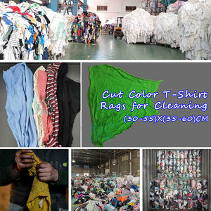 10kg Bale of Cotton Rags for Oil <b>Absorbent</b> <b>Cloth</b> T Shirt Rag Wiping Cleaning Rags - Product Image 2