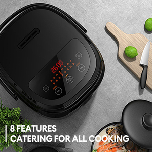 Cuisinière à riz automatique intelligente numérique avec fonction de cuisson à la vapeur, désucreur, <span class=keywords><strong>en</strong></span> acier inoxydable, électrique, plastique, portable, 3L, 4L, 5L - Product Image 6