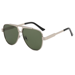 Superhot Eyewear 24461 2025 Lunettes de soleil à monture en métal pour hommes, verres dégradés UV400, <span class=keywords><strong>design</strong></span> carré sans monture pour vêtements d'extérieur - Product Image 1