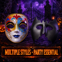 Masque intégral pour adulte de la série d'horreur d'Halloween - Masques de fête en plastique non toxique pour déguisement de graduation, cosplay, imperméables et respirants