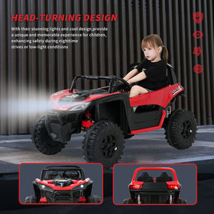 Auto Eléctrico para Niños de 12v al Mejor Precio, <span class=keywords><strong>2</strong></span> Asientos, Luces, Música, Interfaz MP3/USB, Auto de Batería para Niños - Product Image 4