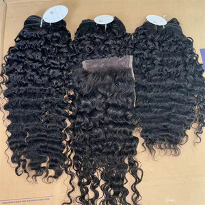100% brut vietnamien birman cheveux bouclés vendeur cuticule aligné cambodgien cheveux bruts faisceaux os droit Extensions de cheveux humains - Product Image 1