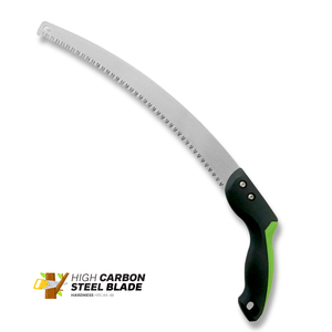 Sierra de Podar Manual de 13 Pulgadas con Hoja Curva de Acero con Alto Contenido de Carbono, 7 TPI, Ligera, para Podar Árboles y Recortar Ramas, Herramienta de Jardín 551030 - Product Image 1