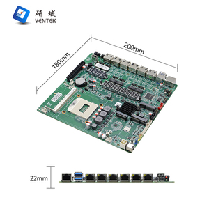 Carte mère mini-PCIe PCIe X8 SIM pour pare-feu, nouvelle génération, socket PGA 946, processeur Intel Core i3/i5/i7 de 4e génération, DDR3, 6 ports LAN, format ITX - Product Image 4