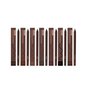 ZEPHOCO Lápiz Delineador de Ojos a Prueba de Agua en Gel de Larga Duración, Maquillaje Suave para Ojos en Tonos Grafito, Chocolate, Negro, Ciruela, Marrón Piedra y Bronce - Product Image 2