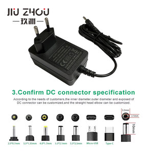 Adaptateur secteur 12V2.5A pour lumières de Noël, certifié ROHS, utilisation sur ordinateur de bureau, prise secteur, matériau PC, câble de 1,2 m - Product Image 5