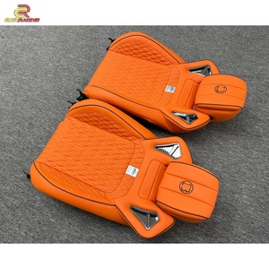 Juego de 2 Asientos de Cuero Estilo B, Color Naranja Personalizado para Mercedes Benz Clase G W464 G500 AMG G63 G550 2019-2024 - Product Image 5
