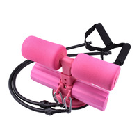 Appareil d'assistance à la traction unisexe personnalisable BinYao, modèle BY-304, en PVC, avec pédale pour sit-ups et corde de traction pour exercices abdominaux