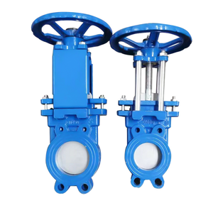 Customizable DN100 Cast Iron Manual <strong>Knife</strong> Type <strong>Gate</strong> <strong>Valve</strong> New Arrival Cast Steel Metal Seat for Water Media - Product Image 2