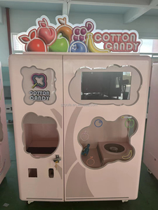 Cotton Candy <strong>Automatic</strong> Vending <strong>Machine</strong> with Double <strong>Fully</strong> <strong>Automatic</strong> Sugar Cotton Candy Vending <strong>Machine</strong> - Product Image 2