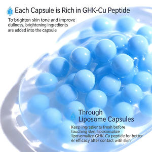 Crema Viso Antietà Riparatrice della Barriera Cutanea con Peptidi di Rame Blu GHK-Cu 5000ppm, 50g, a Marchio Privato - Product Image 2