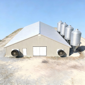 Poulailler en acier préfabriqué, installation facile pour les petites et moyennes exploitations agricoles - Product Image 2