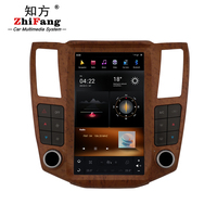DVD GPS de voiture grand écran 2K Android 13 pour Lexus RX300 RX330 Old Harrier 11.8 pouces Carplay Multimedia 8/128 4G