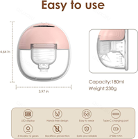 Ibu-Ibu yang Dipersonalisasi |   Pompa ASI Elektrik Otomatis Ganda S21 Nirkabel Tanpa Sentuhan Tangan |   BPA Free PP Silikon Ramah Bayi Portabel 3 Mode