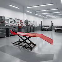 Table élévatrice pneumatique pour moto de type ciseaux 1000LB 450KG, support pour vélo