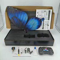 Drone papillon volant à ailes battantes télécommandé Dowellin Creative RC avec lumière LED pour la décoration d'événements de mariage