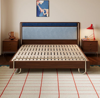 Tempat Tidur Tatami, Papan Kayu Solid Ramah Lingkungan, Rangka Tempat Tidur, Anti Lembab