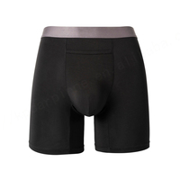 Boxer de sport en modal des années 60 avec bande élastique sans logo, sous-vêtement micro modal respirant pour homme, nouveauté