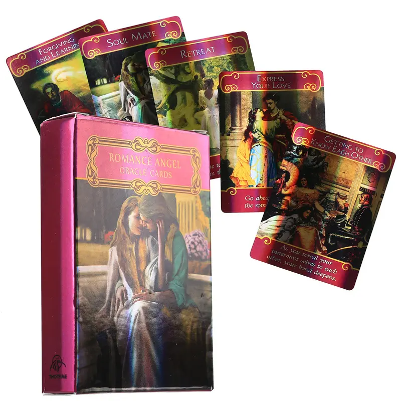 16 styles Flash card Romance Angel Oracle Cards Deck Romance Angel Oracle Cards Deck Tarot