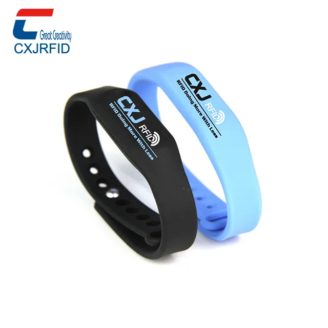 Waterproof Silicone NFC NTAG 213 NTAG 215 NTAG 216 RFID Wrist Band Bracelet Wristband