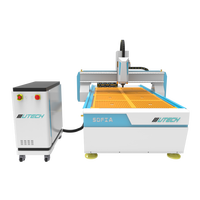 Routeur CNC 3 axes SOFIA 1325 ATC |   Machine de découpe et de gravure sur bois 3D de haute précision, changeur d'outils automatique, moteur unique de 5,5 kW