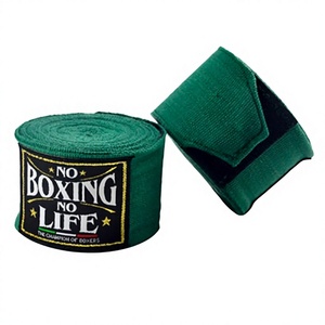 Vendas de Boxeo Personalizadas con Logotipo, Sin Boxeo No Hay Vida, Alta Elasticidad, Unisex, Duraderas, Vendas de Algodón para Levantamiento de Pesas - Product Image 1