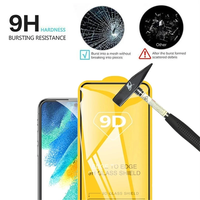 Protector de Pantalla de Vidrio Templado 9D para Samsung S24 S25 ULTRA PLUS F13, Cristal Protector para Samsung A56 A36 A26 A16 A06