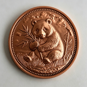 <span class=keywords><strong>Moneda</strong></span> Conmemorativa de Cobre Puro con <span class=keywords><strong>Panda</strong></span> Chino en Relieve 3D de 1 OZ, Detallada y Meticulosamente Elaborada, para Regalos Coleccionables - Product Image 2