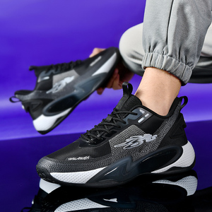 Prix d'usine Baskets décontractées en maille pour le sport en plein air pour étudiants, chaussures de <span class=keywords><strong>basket</strong></span>-ball à la mode personnalisées - Product Image 4