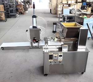 Máquina de prensa de masa de Pizza Manual de acero inoxidable avanzada Prensa de masa de Pizza y máquina de horno Máquina de prensa de masa de Pizza - Product Image 5