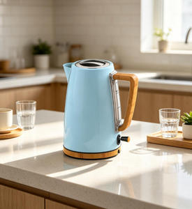 1.7 Liter Electric <b>Tea</b> <b>Maker</b> Stainless Steel Kettle Pot 2200W Water Heater Jug for Home Office Kitchen Beverage Brewing - Product Image 2