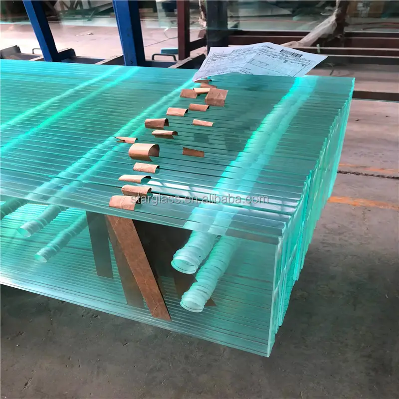 5mm 6mm cực kỳ rõ ràng trang trí Tempered Kính Hoa Văn