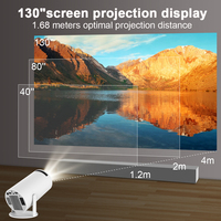Projecteur Android 11 4K Dual Wifi6 300 ANSI Allwinner H713 BT5.0 1080P 1280*720P Home Cinema Outdoor Portable Projector