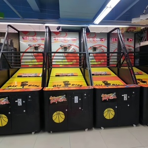 Đồng tiền hoạt động tự động ghi điểm trong nhà thể thao đường phố bóng rổ chụp Arcade trò chơi máy đổi vé - Product Image 6