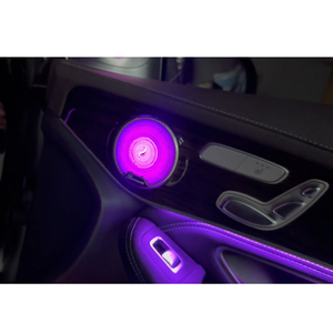 Luz Ambiental LED para Auto, para Mercedes Benz Clase C GLC W205 X253 2015-2022, RGB, Ventilación Interior, Kit de 64 Colores - Product Image 5