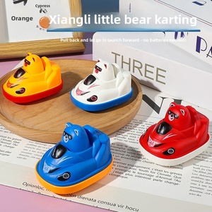 Voiture de course pour enfants en plastique à propulsion arrière, modè<span class=keywords><strong>le</strong></span> Teddy Bear, un jouet très populaire. Voiture jouet - Product Image 5