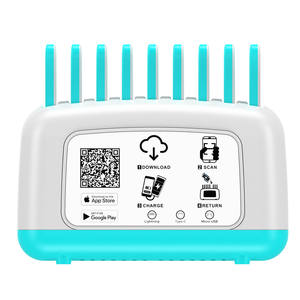 Estación de Alquiler de Powerbanks, Soporte para Menú, Cargador Portátil de Baterí<span class=keywords><strong>a</strong></span> Externa, Estación de Carga Compartida para Cafeterí<span class=keywords><strong>a</strong></span> - Product Image 2